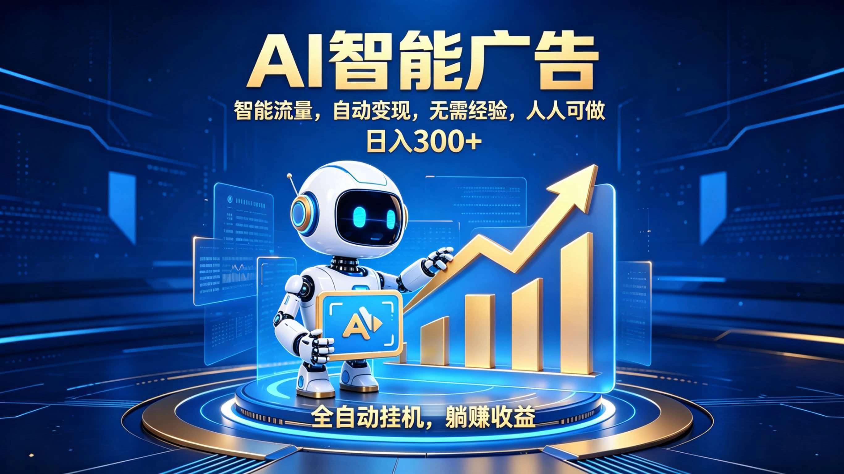 （19848期）轻资产新赛道，全自动AI广告，打造持续收益