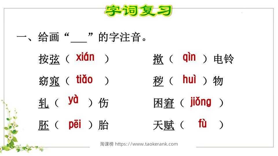 图片[2]-五年级语文下册第8单元知识点课件（部编版）-淘课榜