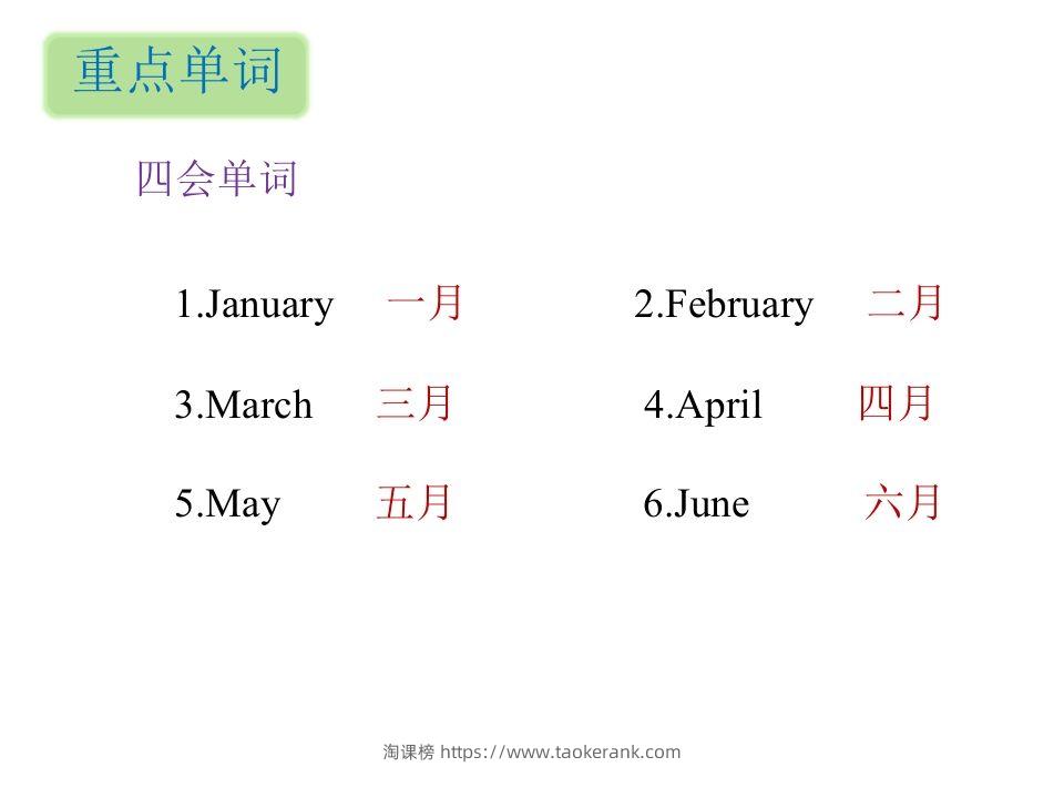图片[2]-五年级英语下册知识清单课件-unit3∣）(共10张PPT)（人教PEP版）-淘课榜