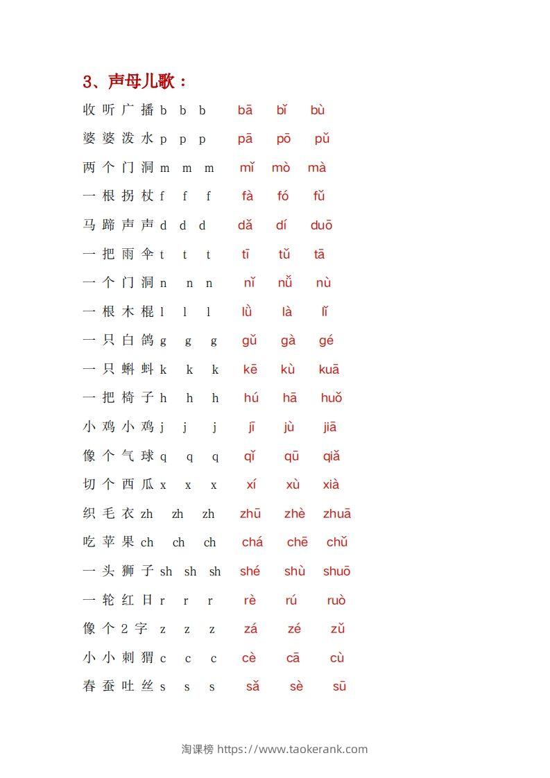 图片[2]-幼小衔接拼音一本通PDF(3)-淘课榜