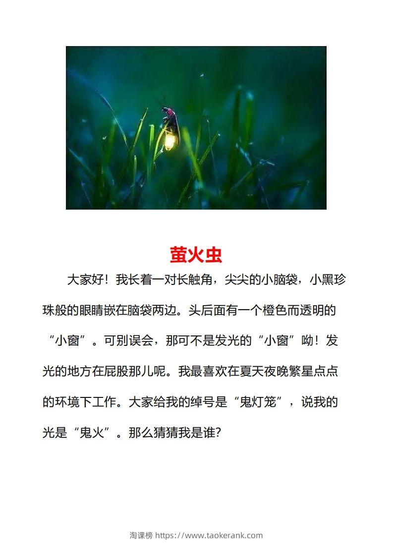图片[3]-二年级上册语文口语交际一“有趣的动物”指导及范文-淘课榜